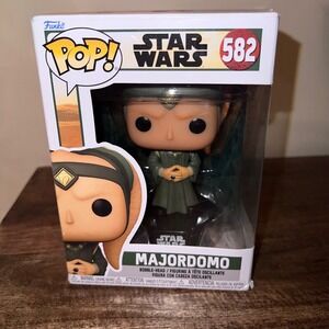 Funko Pop! Star Wars: Book‎ of Boba Fett-Majordomo Vinyl Figure #582 Bobble-Head